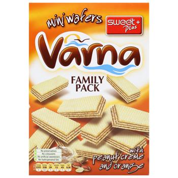 Вафли Sweet Plus Varna Family Pack мини с арахисовым кремом 260г - купить, цены на За Раз - фото 2