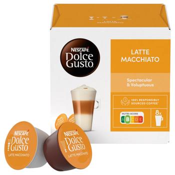 NESCAFÉ® DOLCE GUSTO® Latte Macchiato Coffee Capsules 183.2g 16pcs - buy, prices for NOVUS - photo 2