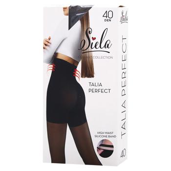 Колготы женские Siela Talia Perfect nero 40ден 4р - купить, цены на ULTRAMARKET - фото 2