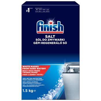 Соль для посудомоечных машин Finish Calgonit 1,5кг - купить, цены на - фото 3