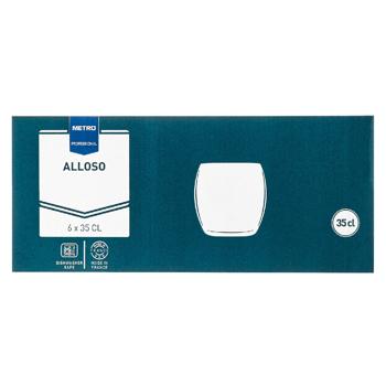 Склянка Metro Professional Alloso 350мл 6шт - купити, ціни на - фото 2
