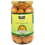 2Brother Giant Green Whole Olives with Pit 400g