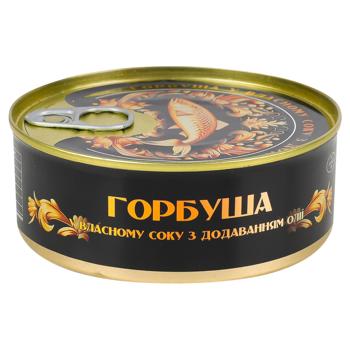 Горбуша Craft Fish у власному соку та олії 240г - купити, ціни на ЕКО Маркет - фото 1