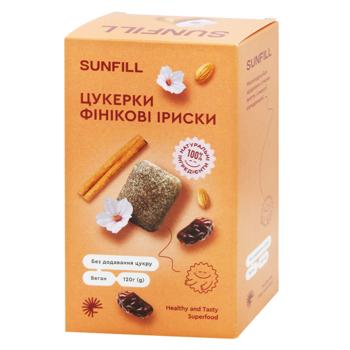 Цукерки Sunfill фінікові іриски 120г - купити, ціни на NOVUS - фото 1