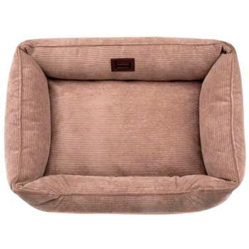 Лежак Harley and Cho Dreamer Cacao Velvet 90х60см бежевый - купить, цены на MasterZoo - фото 4