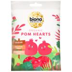Конфеты желейные Biona Organic Pomegranate Hearts органические 75г