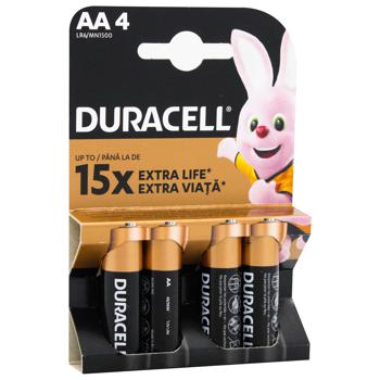 Батарейки Duracell АА лужні 4шт - купити, ціни на - фото 11