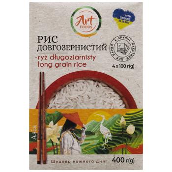 Art Foods Long Grain Rice 4*100g - buy, prices for EKO Market - photo 3