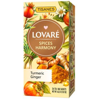 Чай трав’яний Lovare Spices Harmony зі спеціями та плодами 1,8г*24шт - купити, ціни на Auchan - фото 1