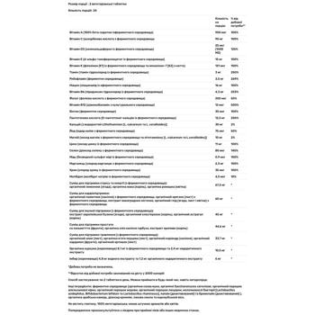 Мультивітаміни для чоловіків New Chapter Advanced 48 таблеток - купити, ціни на - фото 4