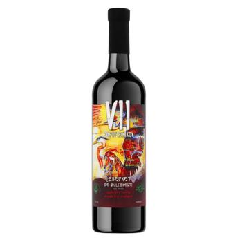 Вино Aurvin VII Zapovednikov Cabernet De Vulcanesti червоне напівсухе 14% 0,75л - купити, ціни на NOVUS - фото 1