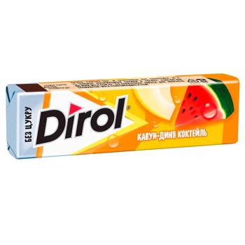 Dirol Watermelon-Melon Cocktail Chewing Gum 14g