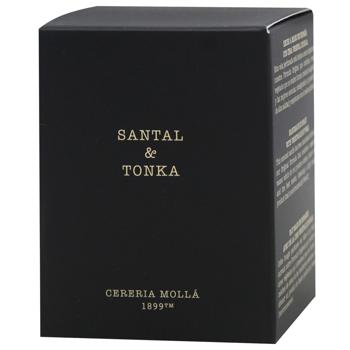 Аромасвеча Cereria Molla Santal & Tonka мини 70г - купить, цены на WINETIME - фото 2