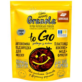 Good Morning To Go with Chocolate Granola 140g - buy, prices for COSMOS - photo 1