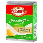 Сыр плавленый President Голландия 37% 70г
