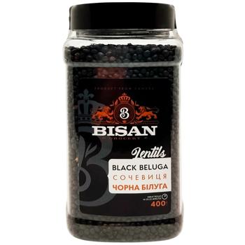 Сочевиця Бісан 400г Чорна білуга пл/б - купити, ціни на Cупермаркет "Харків" - фото 1