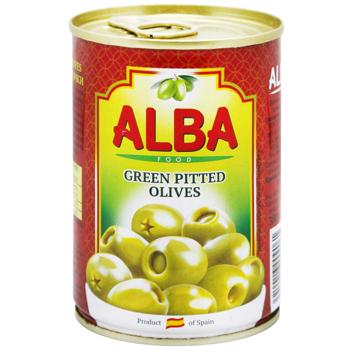 Оливки Alba Food без косточки 300мл - купить, цены на Идеал - фото 1