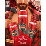 Набор подарочный Дезодорант твердый Old Spice Bearglove 50мл + Дезодорант аэрозольный Old Spice Bearglove 150мл + Гель для душа Old Spice Bearglove 2в1 250мл