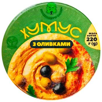 Хумус Kochubey's Oaks с оливками 220г - купить, цены на Cупермаркет "Харьков" - фото 2