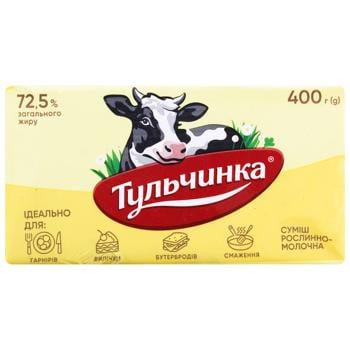 Суміш рослинно-молочна Тульчинка 72,5% 400г - купити, ціни на - фото 2