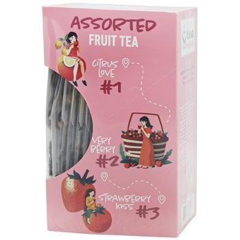 Набір чаю Tea Moments Асорті фруктового чаю 34,2г 15шт - купити, ціни на Чудо Маркет - фото 3