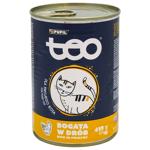 Корм влажный Teo с мясом птицы для кошек 415г