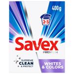 Пральний порошок Savex Whites & Colors автомат 400г