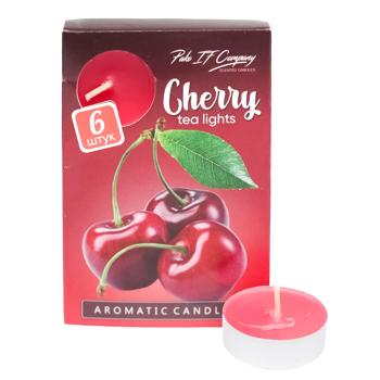 Pako If Cherry Scented Tea Lights 6pcs