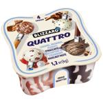 Blizzard Quattro 4 Flavors Ice Cream 1.2kg