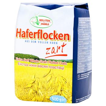 Holsten Muhle Zart Oat Flakes 500g - buy, prices for METRO - photo 1