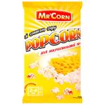 Mr'Corn Cheese Flavoured Popcorn for Microwave Oven 90g