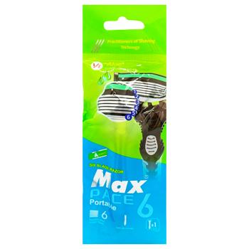 Max Pace 6 Men's Disposable Razor 1pc - buy, prices for COSMOS - photo 1