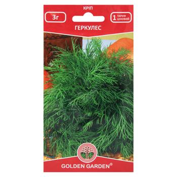 Golden Garden Hercules Dill Seeds 3g - buy, prices for MegaMarket - photo 1