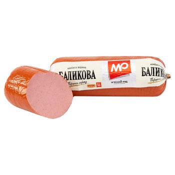 Колбаса Харківський м'ясний ряд Балыковая вареная первый сорт - купить, цены на Чудо Маркет - фото 1