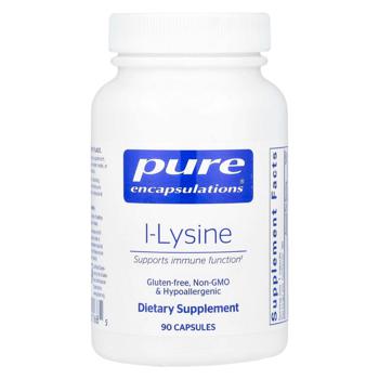 Pure Encapsulations L-Lysine 500mg 200 capsules