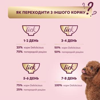 Delickcious Stripes Wet Food with Salmon and Carrots for Dogs 85g - buy, prices for - photo 5