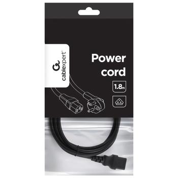 Силовий кабель Cablexpert C13 VDE 1,8м - купити, ціни на Auchan - фото 1