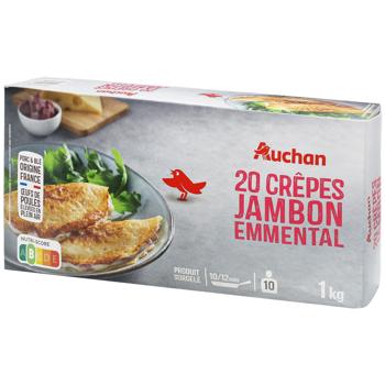 Auchan Pancakes with Ham and Cheese 1kg