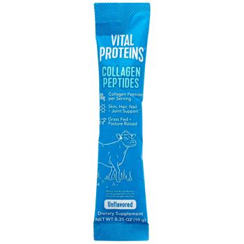 Пептиды коллагена, Collagen Peptides, Vital Proteins, без вкуса, 20 пакетиков по 10 г - купити, ціни на Біотус - фото 3