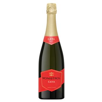 Вино ігристе Berberana Marques de Monistrol Cava DO біле брют 11,5% 0,75л