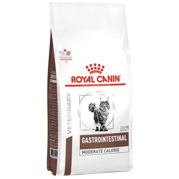 Корм сухой Royal Canin Gastrointestinal Moderate Calorie с домашней птицей для кошек с заболеваниями желудочно-кишечного тракта 400г - купить, цены на MasterZoo - фото 1