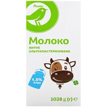 Auchan UHT Milk 1.5% 1028g - buy, prices for - photo 2