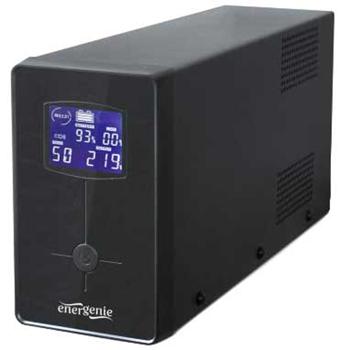 Energenie Black Uninterruptible Power Supply 650 VA LCD USB EG-UPS-031 - buy, prices for Auchan - photo 1
