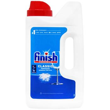 Порошок для посудомоечных машин Finish Classic 1кг - купить, цены на МегаМаркет - фото 1
