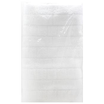 Dina.Me White Terry Towel 50*90cm 550 g/m2 - buy, prices for COSMOS - photo 1