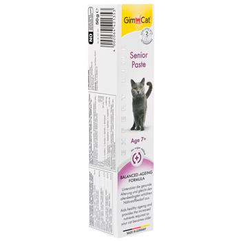 Лакомство для пожилых кошек GimCat Expert Line Senior Paste 50г - купить, цены на MasterZoo - фото 4