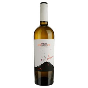 Del Vulcano Fiano Beneventano Red Dry Wine 12.5% 0.75l - buy, prices for MegaMarket - photo 1