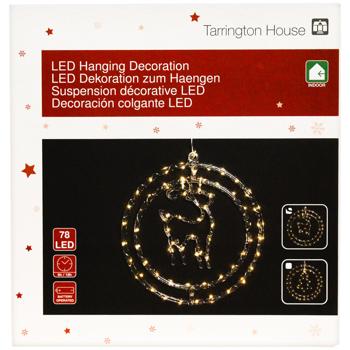 Tarrington House Deer 78LED Hanging Decoration 32cm - buy, prices for - photo 3