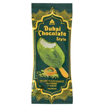 Rud Dubai Chocolate Style Ice Cream with Kadaif 55g - buy, prices for Auchan - photo 1