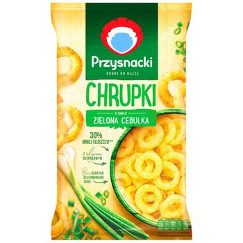 Przysnacki Corn Snacks with Green Onion Flavor 140g - buy, prices for COSMOS - photo 1